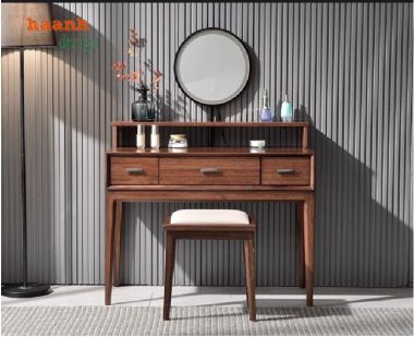 Trẻ trung với mẫu bàn trang điểm gỗ hiện đại-BTH 005