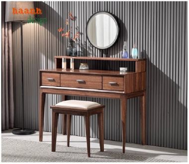 Trẻ trung với mẫu bàn trang điểm gỗ hiện đại-BTH 005
