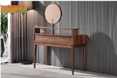 Trẻ trung với mẫu bàn trang điểm gỗ hiện đại-BTH 005