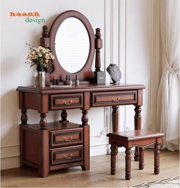 Bàn phấn tân cổ điển đẹp – Sang trọng cho phòng ngủ-BTA 015