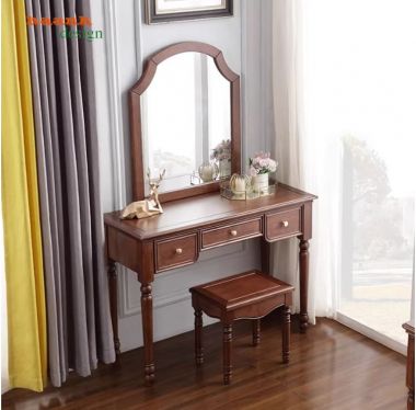 Bàn trang điểm cao cấp đẹp phong cách tân cổ điển châu Âu-BTA 013