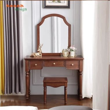 Bàn trang điểm cao cấp đẹp phong cách tân cổ điển châu Âu-BTA 013