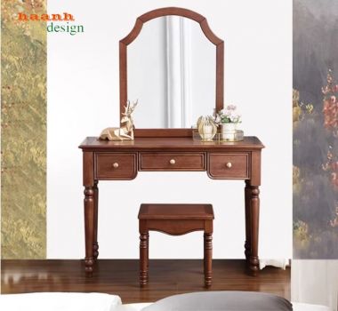 Bàn trang điểm cao cấp đẹp phong cách tân cổ điển châu Âu-BTA 013