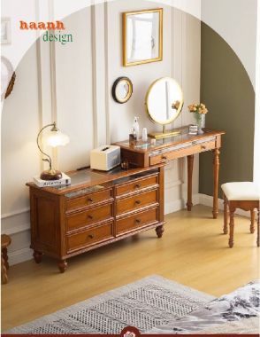 Bàn Trang Điểm Gỗ Tân Cổ Điển – Nét Sang Trọng Cho Phòng Ngủ-BTA 008