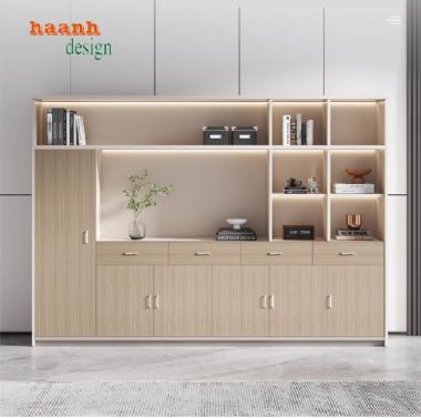 Hiện đại hóa không gian với bàn trưởng phòng gỗ công nghiệp-BTF 005