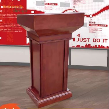 Bục phát biểu gỗ đẹp thiết kế hiện đại cho hội trường-BPB 009