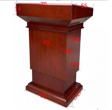 Bục phát biểu gỗ đẹp thiết kế hiện đại cho hội trường-BPB 009