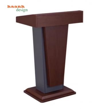 Bục phát biểu gỗ hội trường thiết kế theo yêu cầu-BPB 008