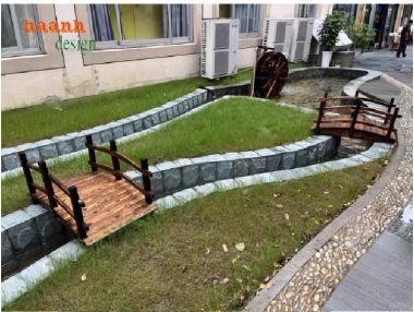 Biến khu vườn thành chốn mơ mộng với cầu gỗ-CGN 007