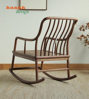 Ghế thư giãn gỗ óc chó tự nhiên GBB 003