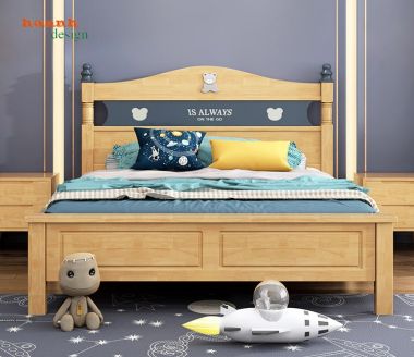 Ý tưởng trang trí giường ngủ trẻ em đầy sáng tạo-GDN 004