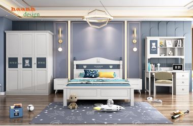 Ý tưởng trang trí giường ngủ trẻ em đầy sáng tạo-GDN 004