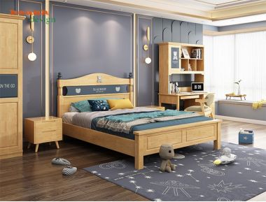 Ý tưởng trang trí giường ngủ trẻ em đầy sáng tạo-GDN 004