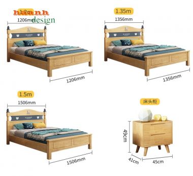 Ý tưởng trang trí giường ngủ trẻ em đầy sáng tạo-GDN 004