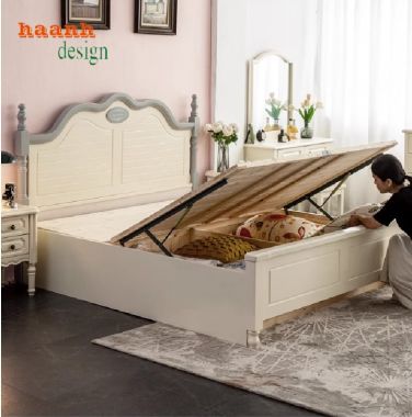 Giường Ngủ Trẻ Em Gỗ Tự Nhiên-Nuôi Dưỡng Ước Mơ Tuổi Thơ-GND 012
