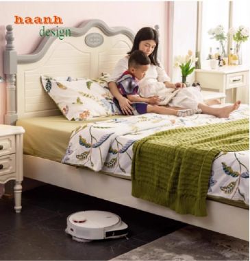 Giường Ngủ Trẻ Em Gỗ Tự Nhiên-Nuôi Dưỡng Ước Mơ Tuổi Thơ-GND 012