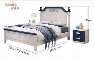 Những mẫu giường ngủ trẻ em bằng gỗ đang hot hiện nay-GND 010