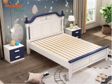Những mẫu giường ngủ trẻ em bằng gỗ đang hot hiện nay-GND 010