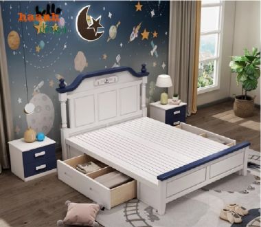 Những mẫu giường ngủ trẻ em bằng gỗ đang hot hiện nay-GND 010