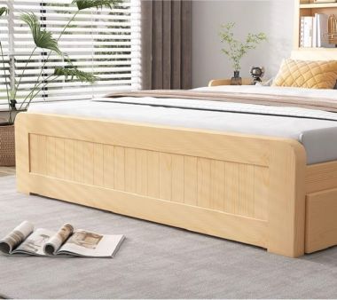 Top mẫu giường gỗ công nghiệp có ngăn kéo đẹp hiện đại 2025-GNH 007