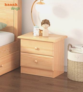 Khám phá giường ngủ gỗ hiện đại đầy sang trọng-GNH 003