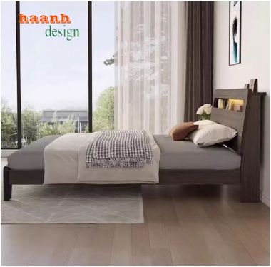 Tiện lợi giường gỗ công nghiệp cho phòng ngủ hiện đại-GNH 004