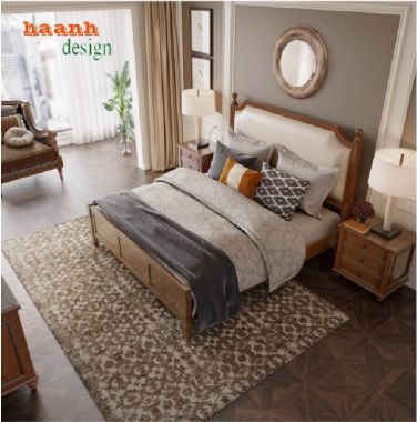 Mẫu Giường Ngủ Khách Sạn Hiện Đại Được Ưa Chuộng Nhất Hiện Nay-GNK 007
