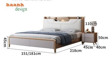 Lựa chọn giường ngủ khách sạn cho không gian hiện đại-GNK 005