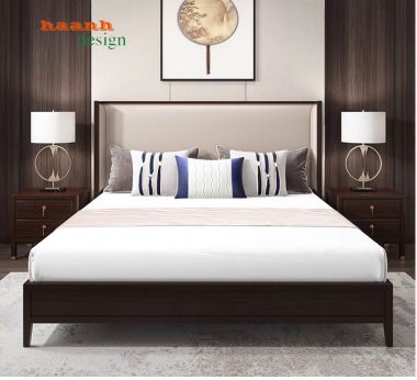 Giường ngủ khách sạn gỗ tự nhiên GNK002
