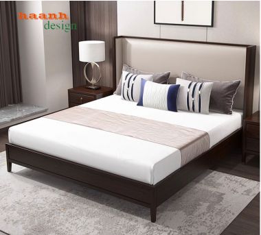 Giường ngủ khách sạn gỗ tự nhiên GNK002