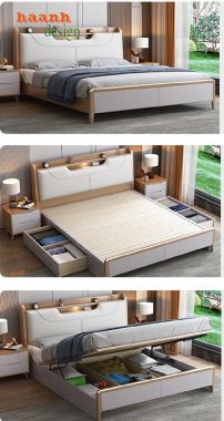 Lựa chọn giường ngủ khách sạn cho không gian hiện đại-GNK 005