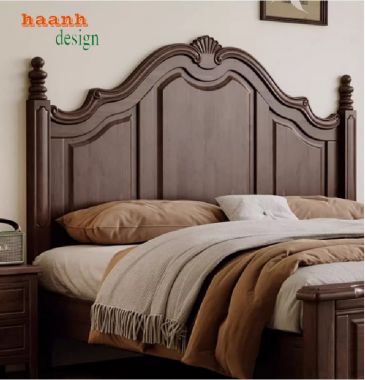 Ấm cúng giường ngủ khách sạn gỗ cho trải nghiệm hoàn hảo-GNK 006