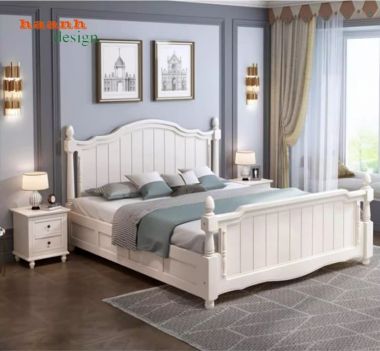 Giường ngủ khách sạn cao cấp chuẩn 5 sao – mẫu giường đẹp-GNK 008