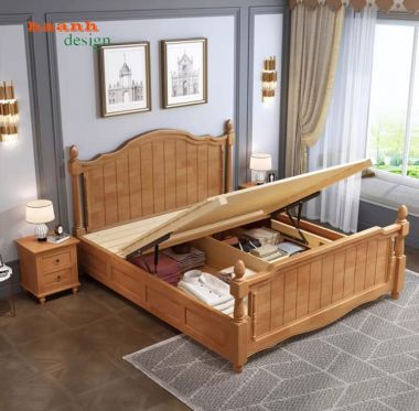 Giường ngủ khách sạn cao cấp chuẩn 5 sao – mẫu giường đẹp-GNK 008