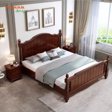 Giường ngủ khách sạn cao cấp chuẩn 5 sao – mẫu giường đẹp-GNK 008