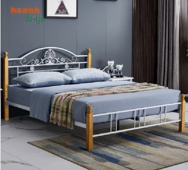 Giường ngủ sắt mỹ thuật đẹp – Đậm phong cách châu Âu-GNS 006