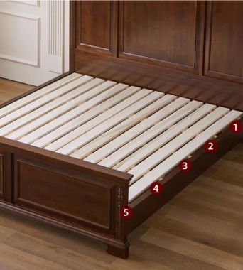 Bộ giường ngủ tân cổ điển cao cấp – Thiết kế Châu Âu-GGC 016