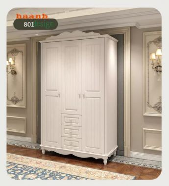 Mãn nhãn với giường tân cổ điển gỗ gõ đỏ sang trọng-GGC 012