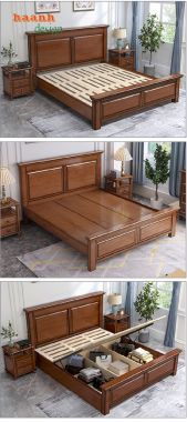 Thỏa mãn đam mê thiết kế với giường tân cổ điển sang trọng-GGC 005
