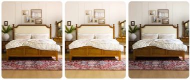 Đột Phá Không Gian Với Giường Ngủ Tân Cổ Điển Đẹp Mê Hồn-GGC 014