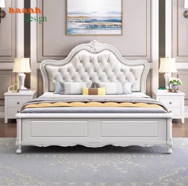 Giường Ngủ Tân Cổ Điển Chọn Lựa Đẹp Cho Không Gian Sống-GGC 011