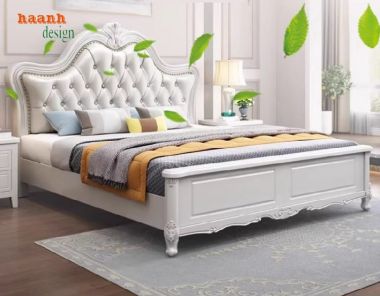 Giường Ngủ Tân Cổ Điển Chọn Lựa Đẹp Cho Không Gian Sống-GGC 011