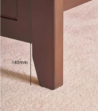 Giường gỗ tự nhiên tân cổ điển và xu hướng hiện đại năm 2024-GGC 013