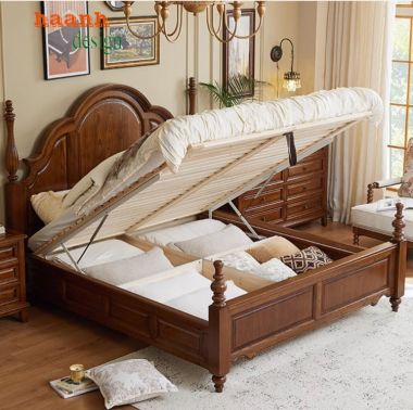 Gợi Ý Các Mẫu Phong Cách Giường Ngủ Tân Cổ Điển Đẹp Nhất-GGC 004