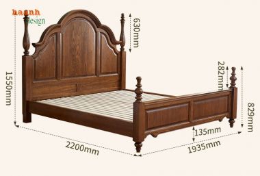 Gợi Ý Các Mẫu Phong Cách Giường Ngủ Tân Cổ Điển Đẹp Nhất-GGC 004