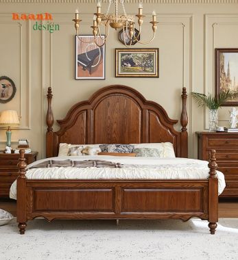 Gợi Ý Các Mẫu Phong Cách Giường Ngủ Tân Cổ Điển Đẹp Nhất-GGC 004