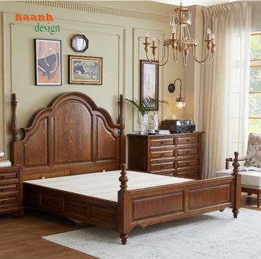Gợi Ý Các Mẫu Phong Cách Giường Ngủ Tân Cổ Điển Đẹp Nhất-GGC 004