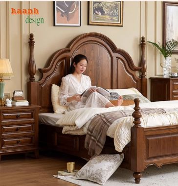 Gợi Ý Các Mẫu Phong Cách Giường Ngủ Tân Cổ Điển Đẹp Nhất-GGC 004
