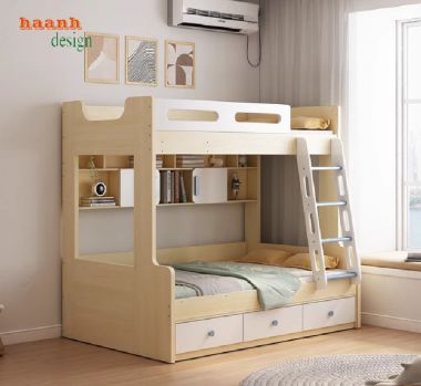 Giường tầng cho bé đa năng – Giải pháp tối ưu cho phòng nhỏ-GTC 006