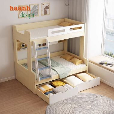 Giường tầng cho bé đa năng – Giải pháp tối ưu cho phòng nhỏ-GTC 006